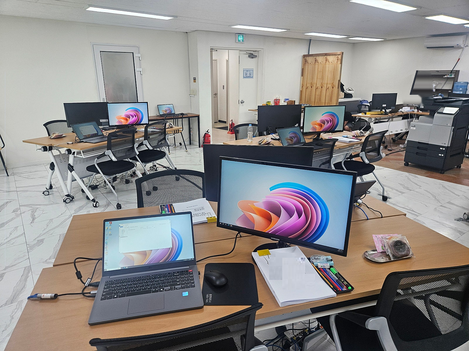 한국장애인고용공단 작업실